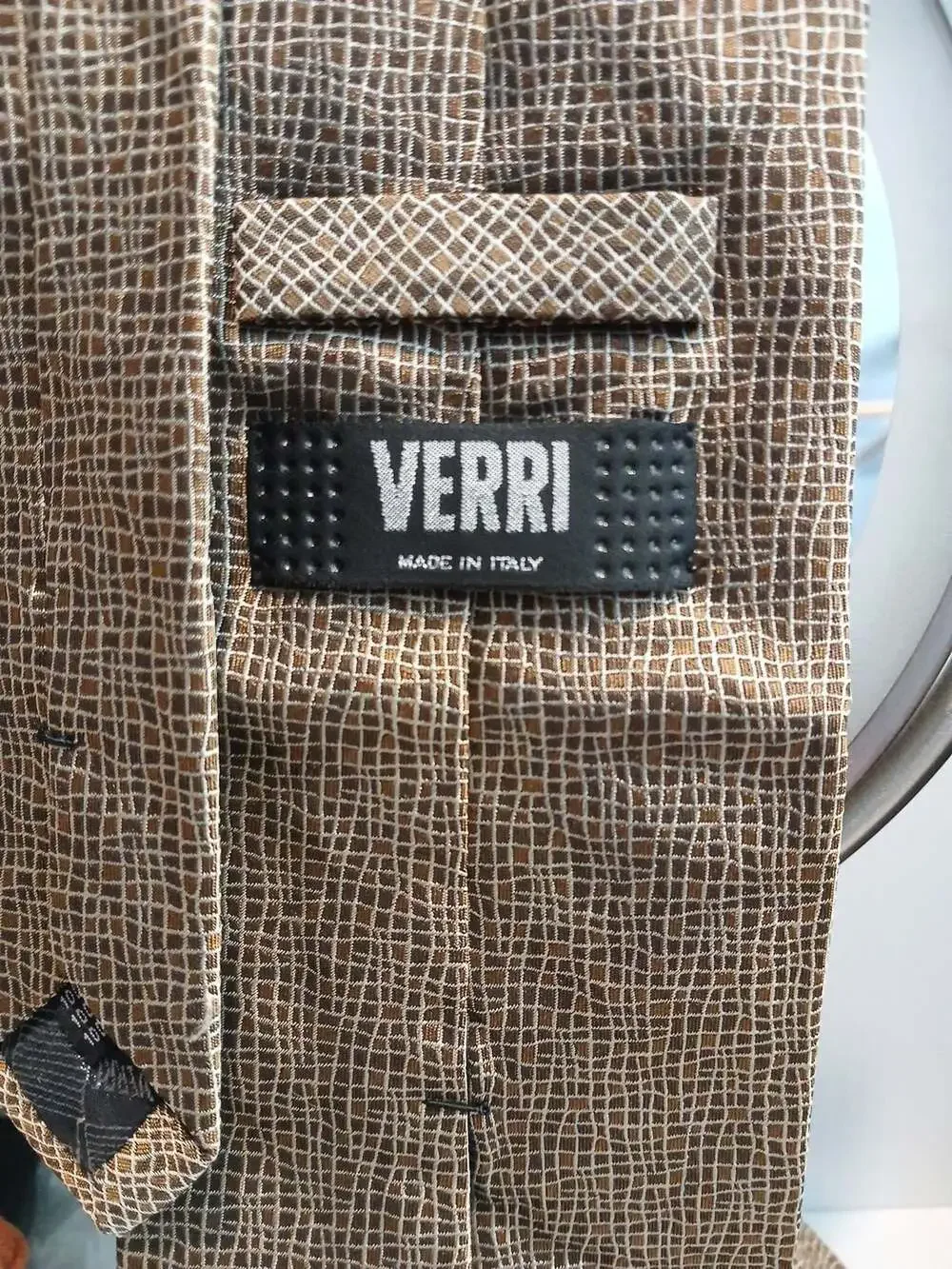 Verri necktie brown